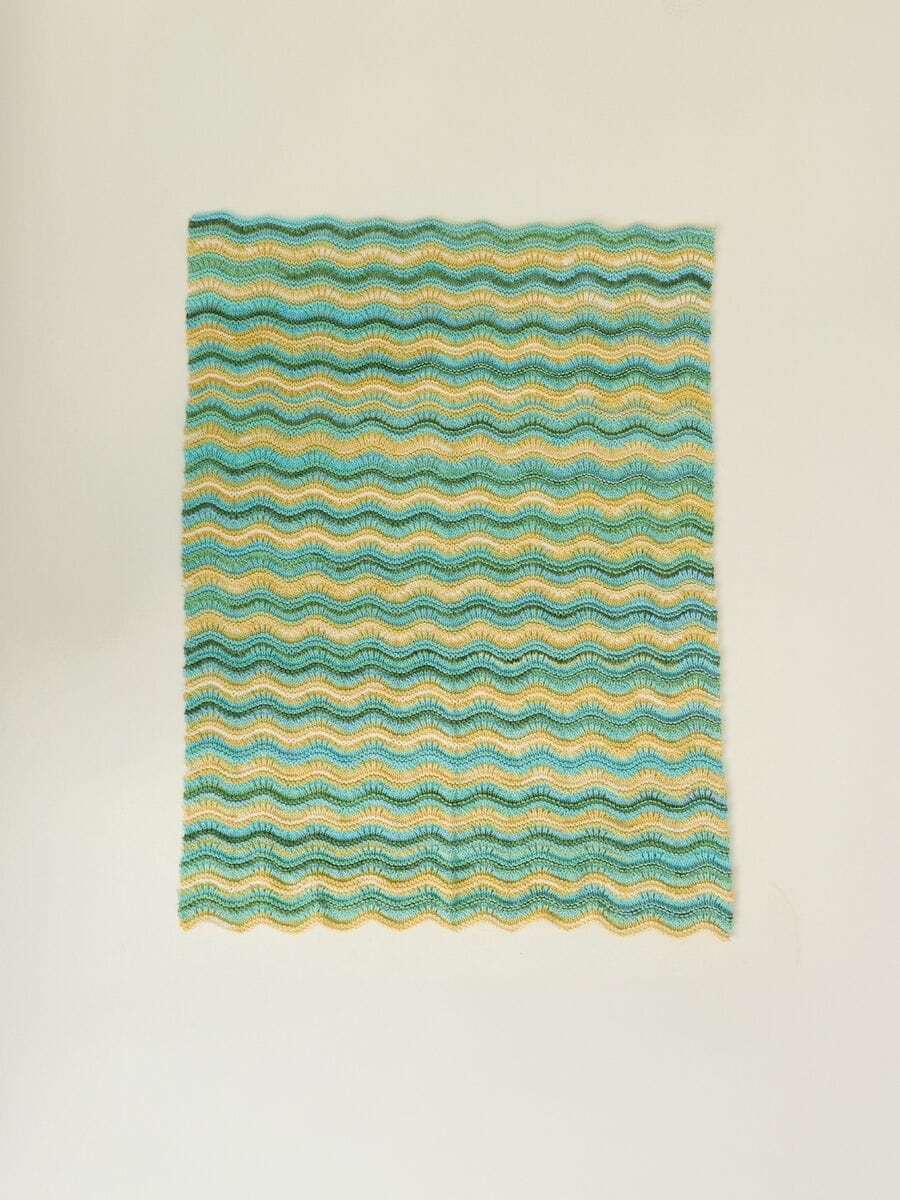Blanket knitting pattern chunky - Hayfield 0862