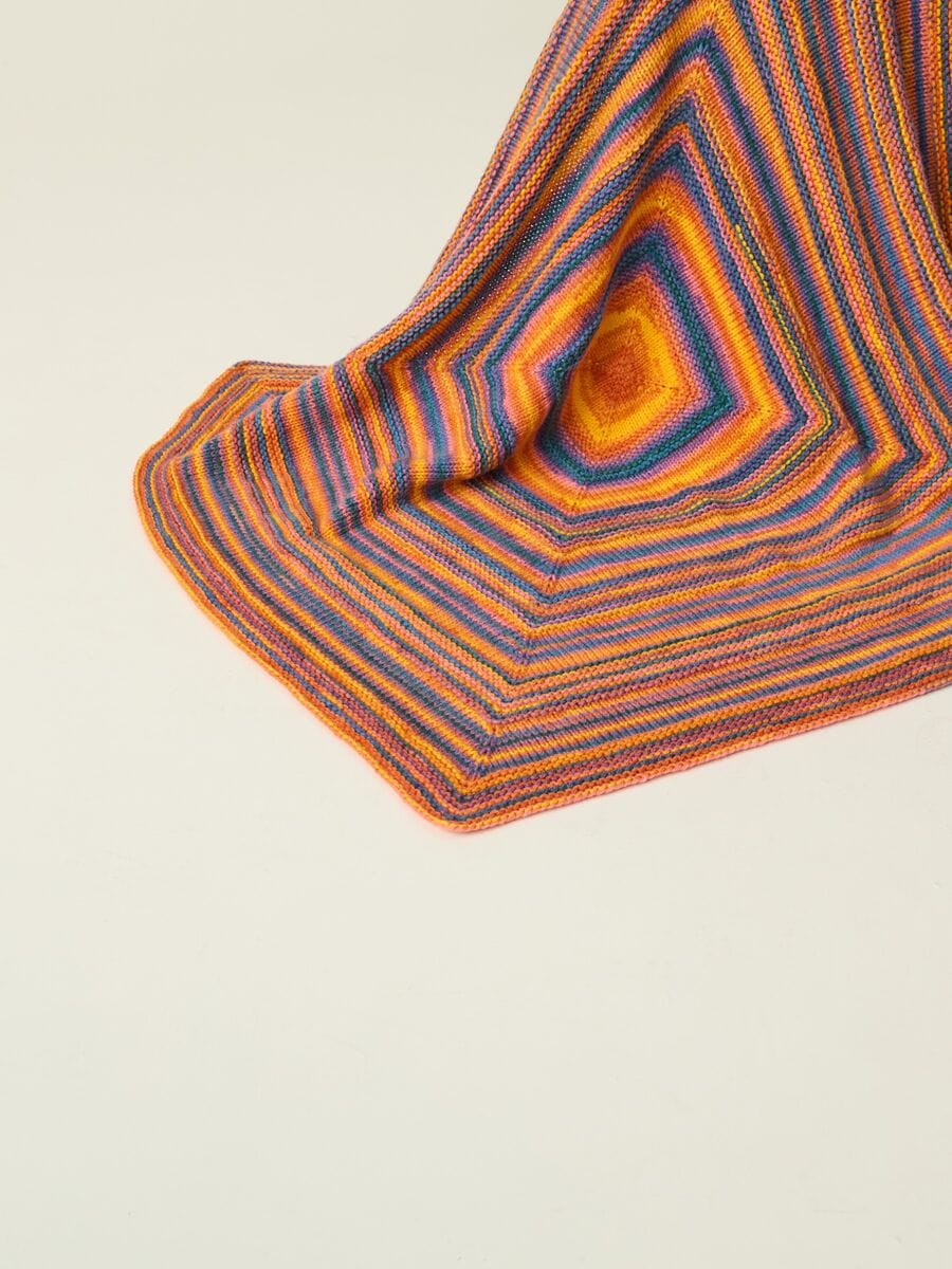 Blanket knitting pattern chunky - Hayfield 10866