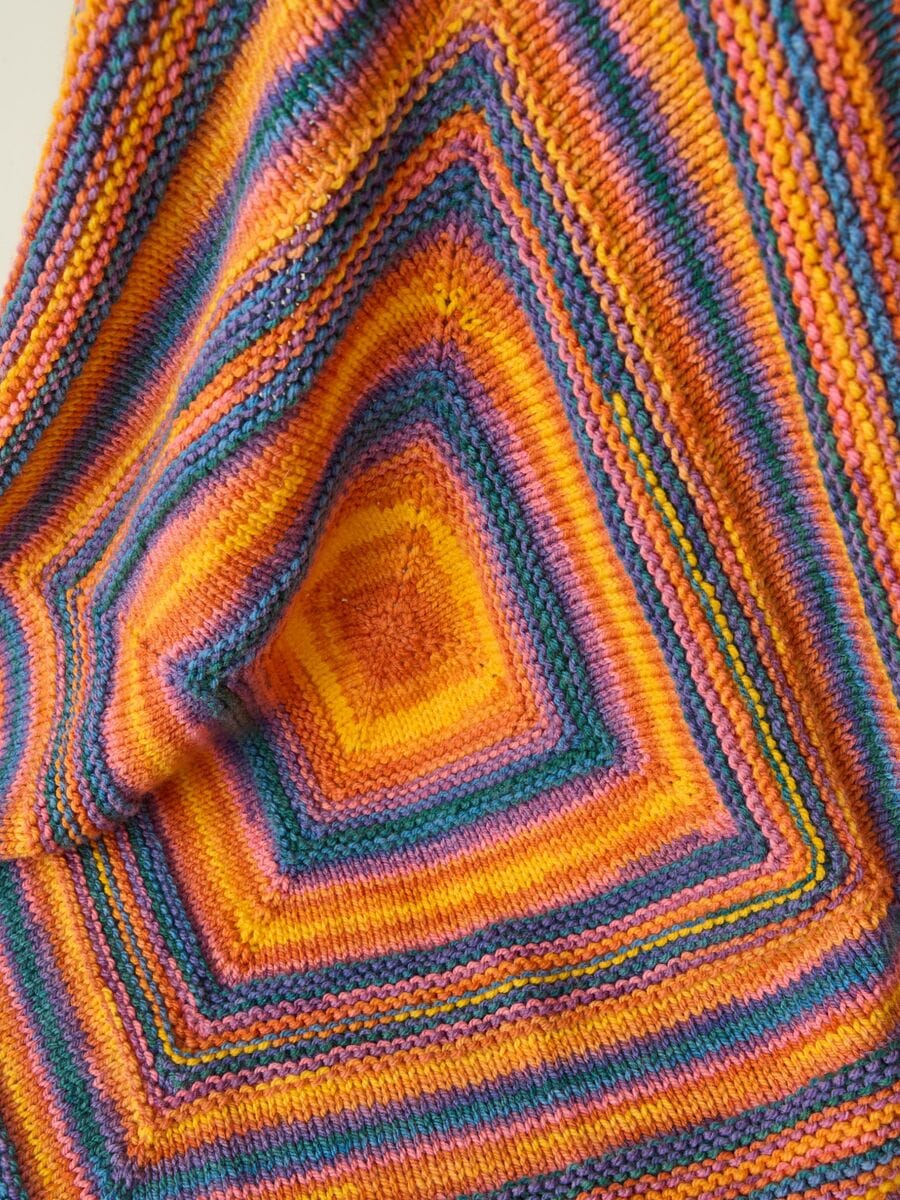 Blanket knitting pattern chunky - Hayfield 10866