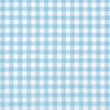 blue gingham cotton fabric