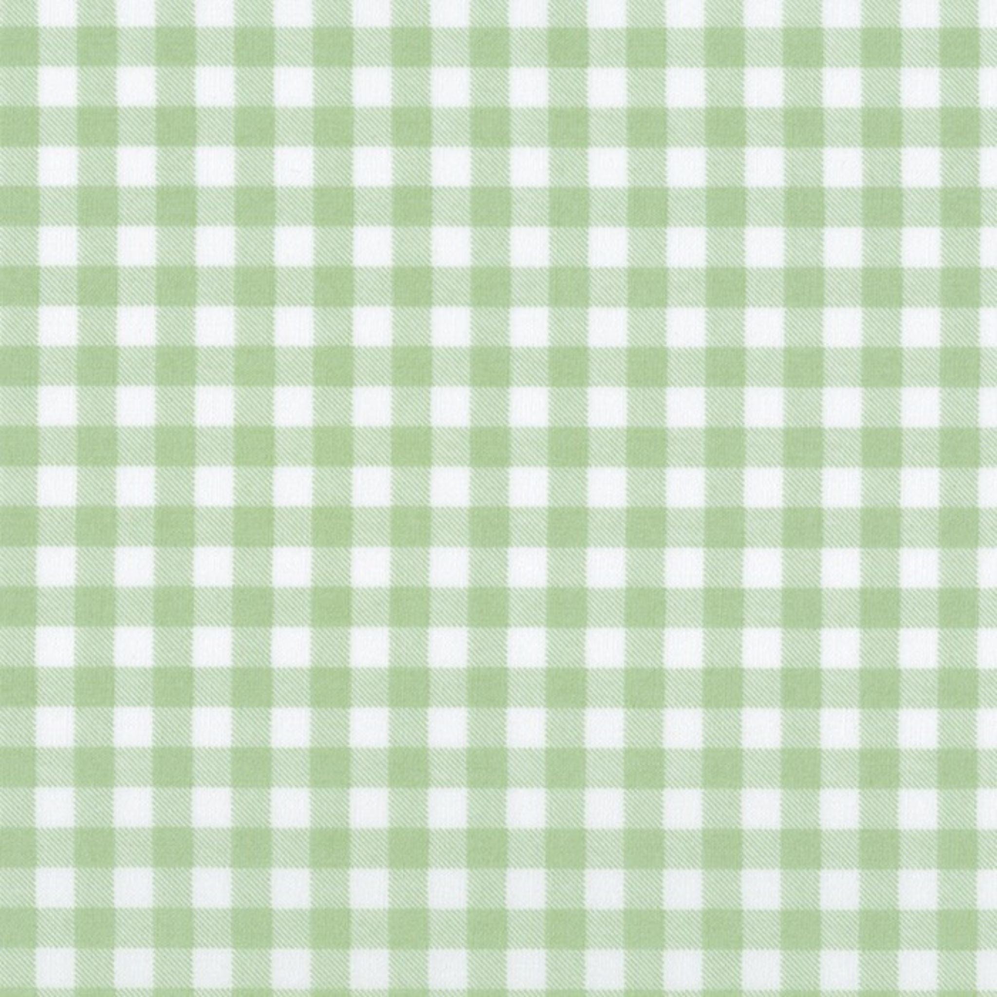 Fabric Blue gingham cotton fabric  1/4 inch - Petite Basics - Sevenberry