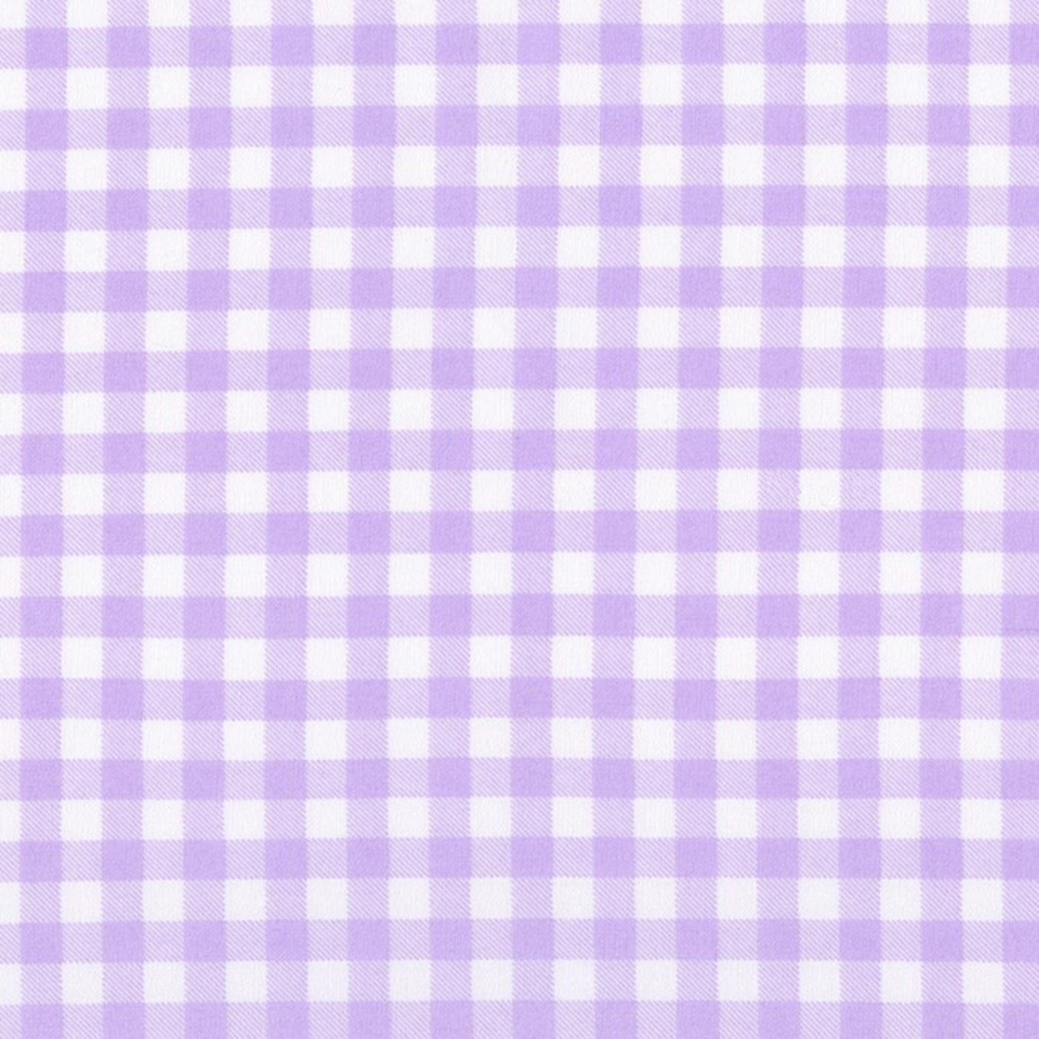 Fabric Blue gingham cotton fabric  1/4 inch - Petite Basics - Sevenberry