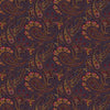 burgundy fabric with brown paisley pattern - Laurel by Timeless Treasures