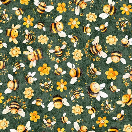 Buzz buzz buzz - QT Fabrics