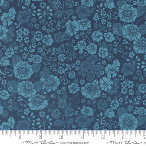 cotton fabric Chelsea Garden Lawn - Galavanting Porce Mult - Moda