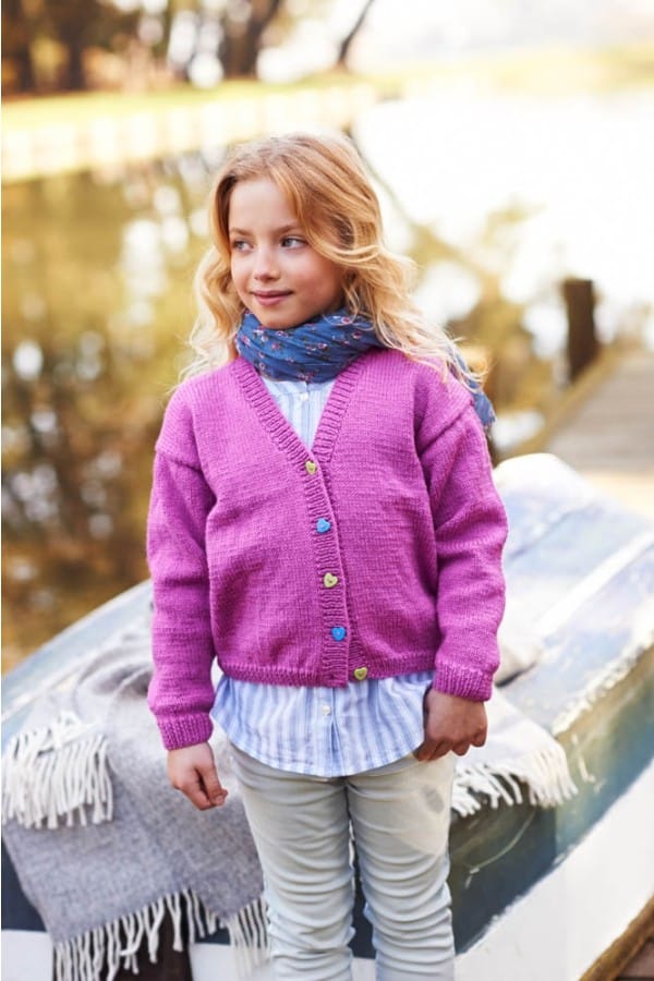 Children's Cardigans knitting pattern DK - Stylecraft 8902