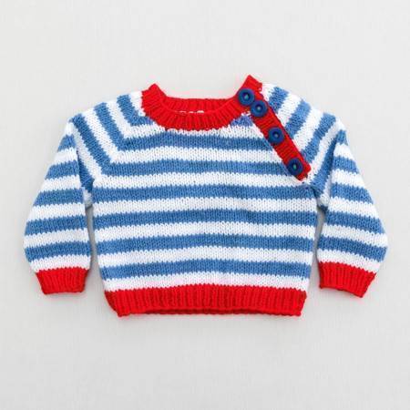 Children's Jumper knitting pattern in DK - Emu 2002