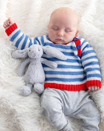 Children's Jumper knitting pattern in DK - Emu 2002