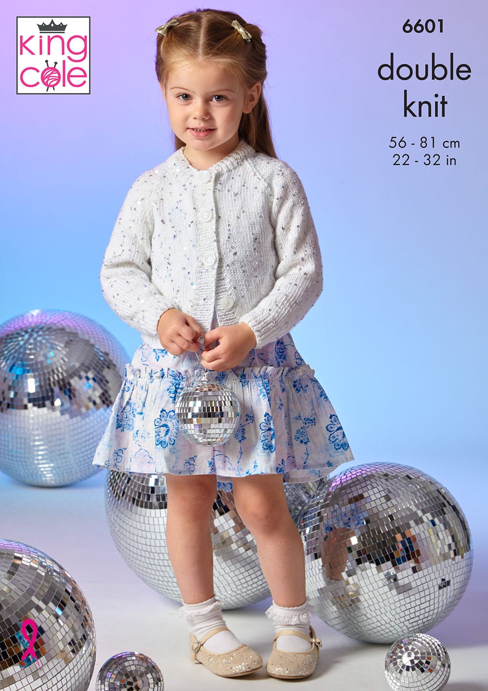 Childrens Cardigan & Slipover knitting pattern DK - King Cole 6601