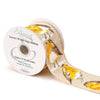 ribbon Christmas-robin-wired-ribbon-eleganza