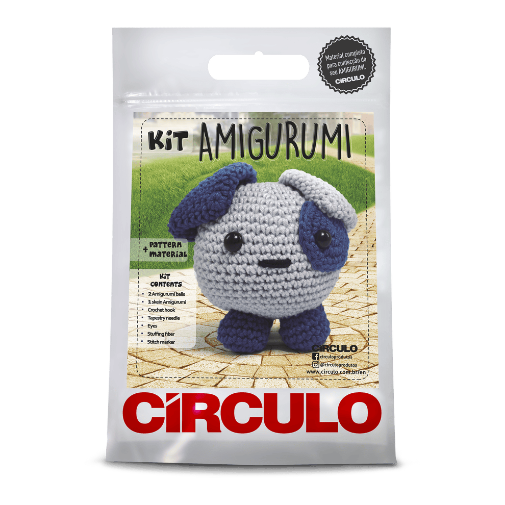 Circulo Dog Amigurumi kit