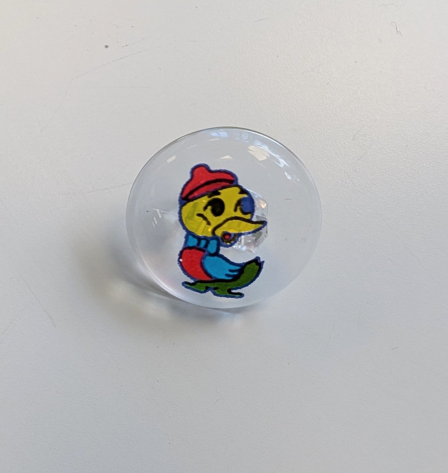 Clear duck 24L buttons