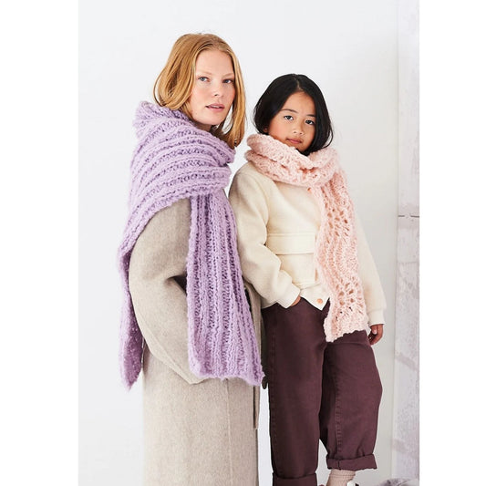 knitting-pattern Cloudlike Super Chunky accessories-Stylecraft 10255