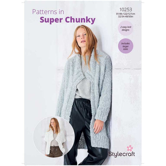 Cloudlike Super chunky Jacket and Gilet-Stylecraft-10253