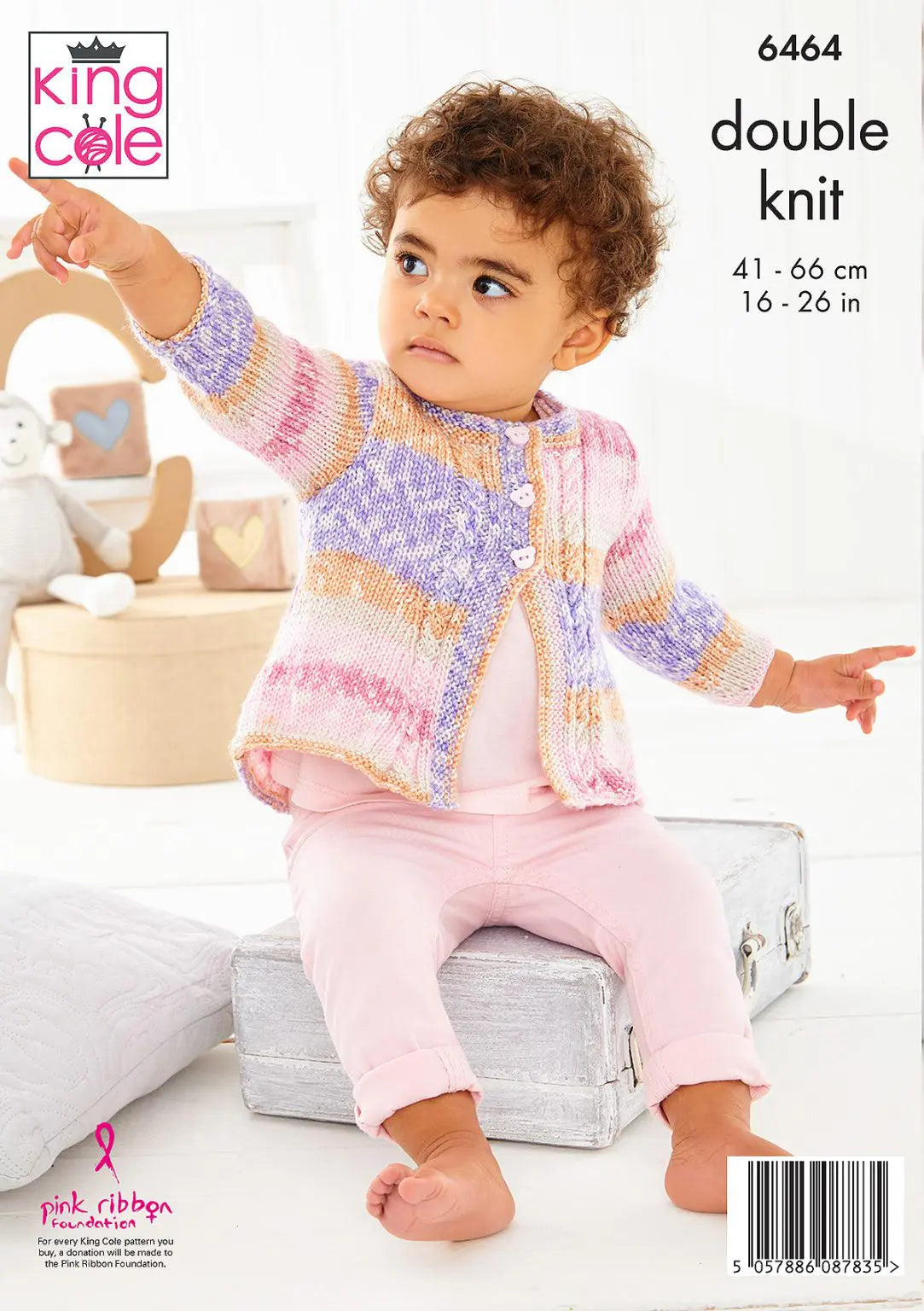 coats in DK Baby Fjord - King Cole 6464