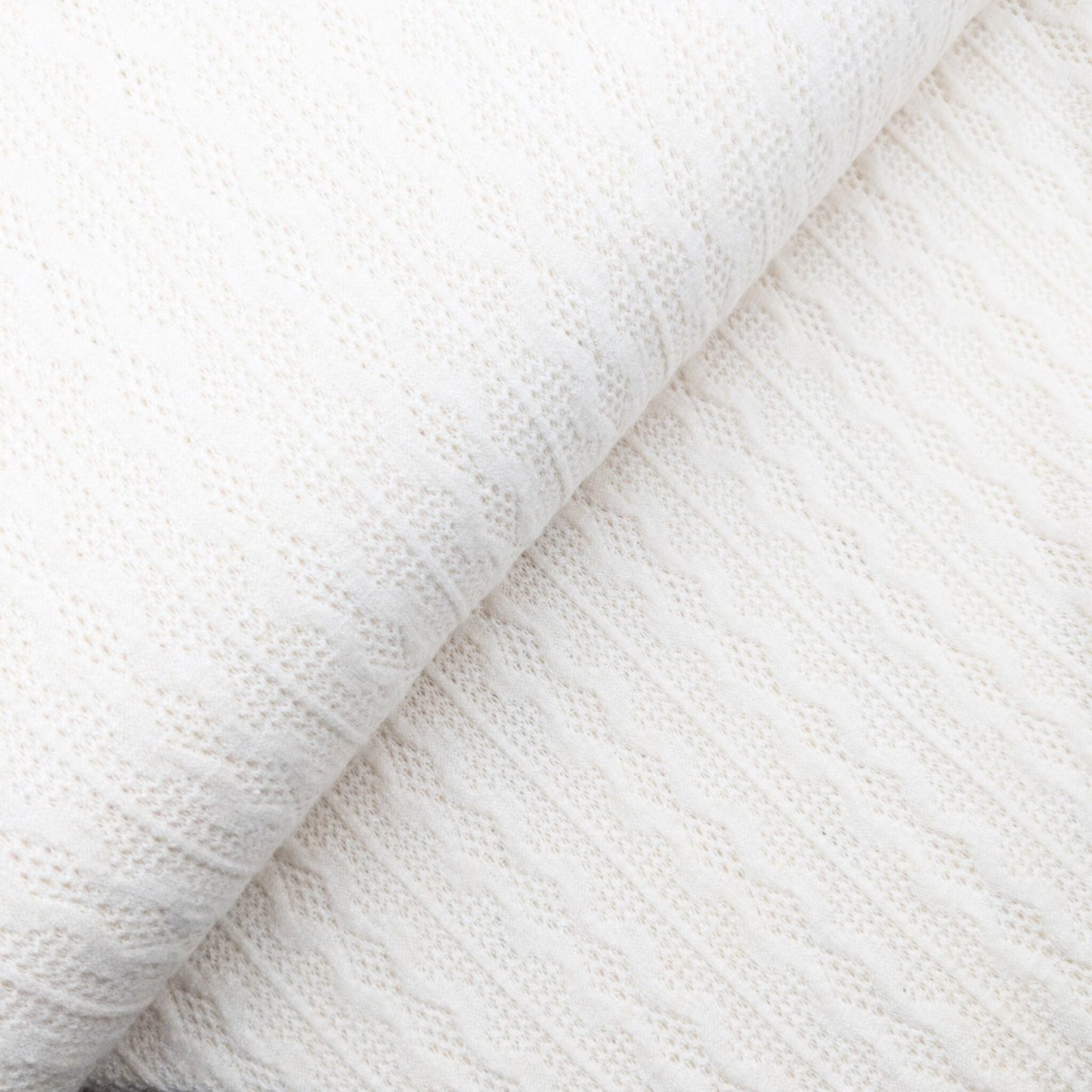 rayon knit fabric Cream Florence Rayon Knit Fabric