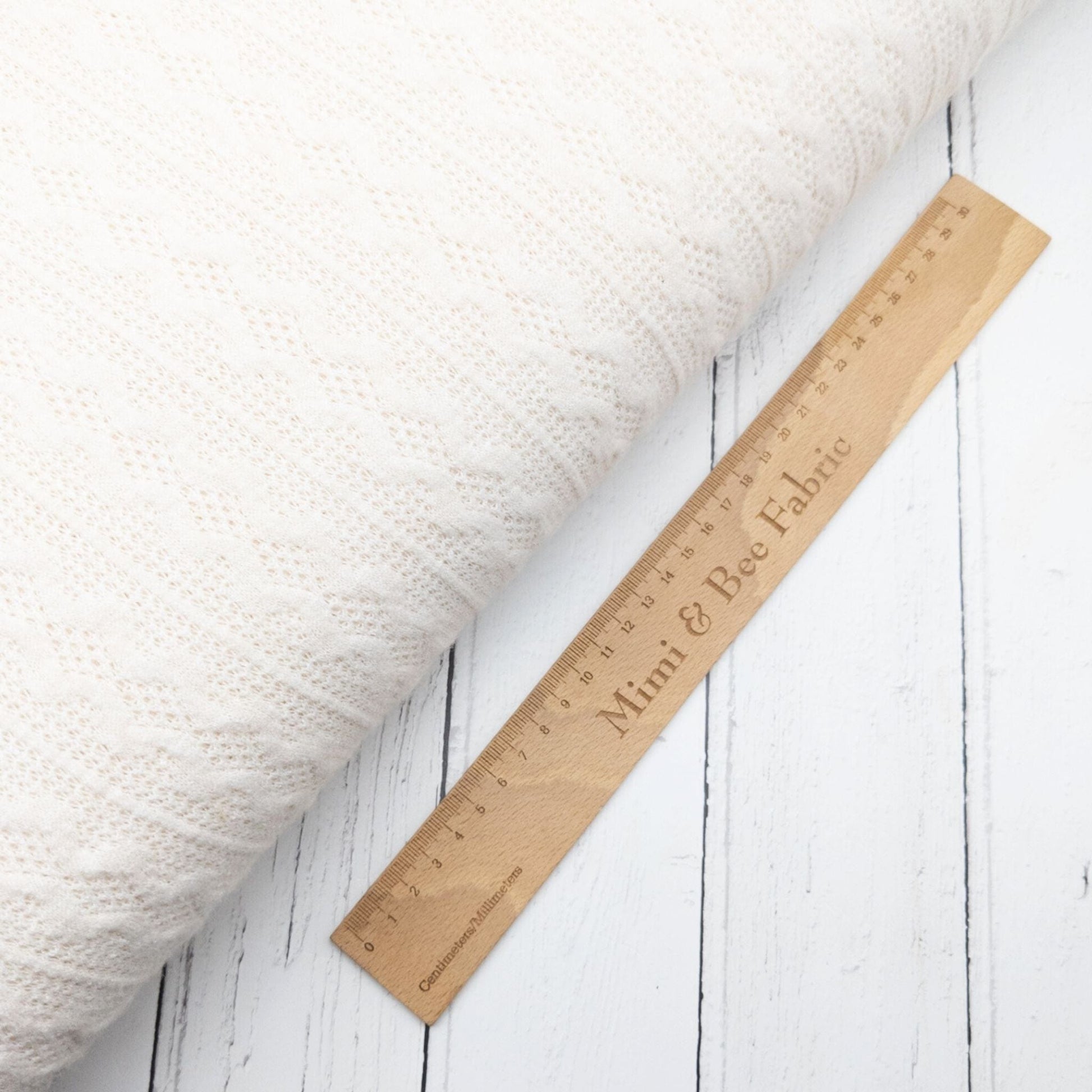rayon knit fabric Cream Florence Rayon Knit Fabric