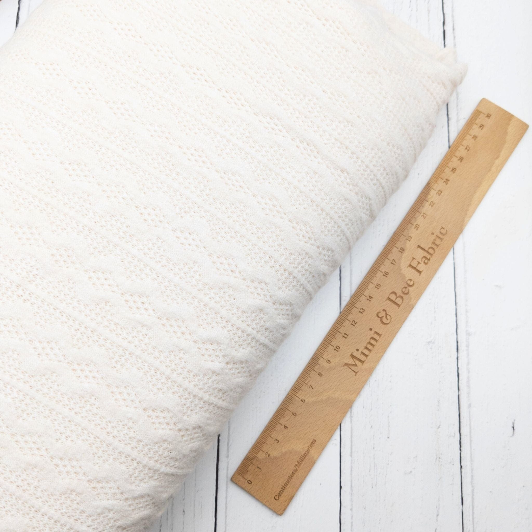 rayon knit fabric Cream Florence Rayon Knit Fabric