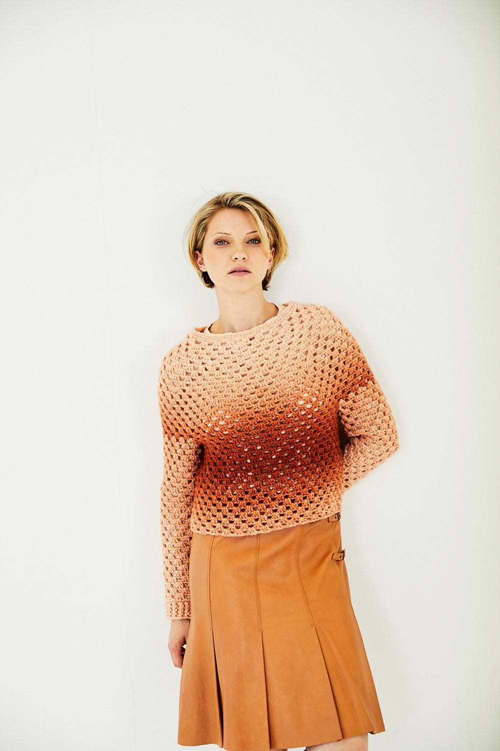 Crochet jumper pattern in chunky - Stylecraft 10183