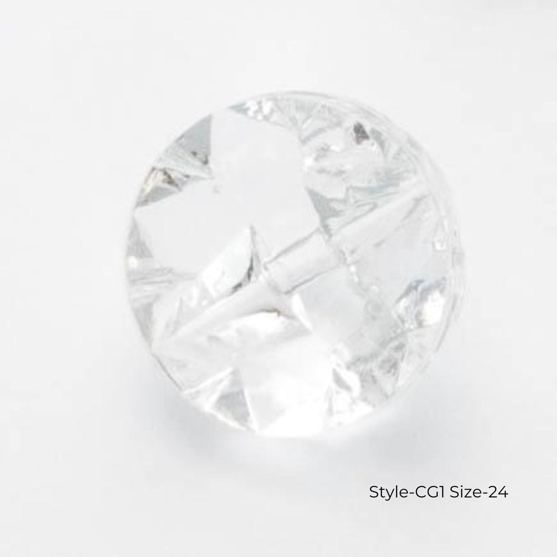 Crystal clear buttons style-CG1