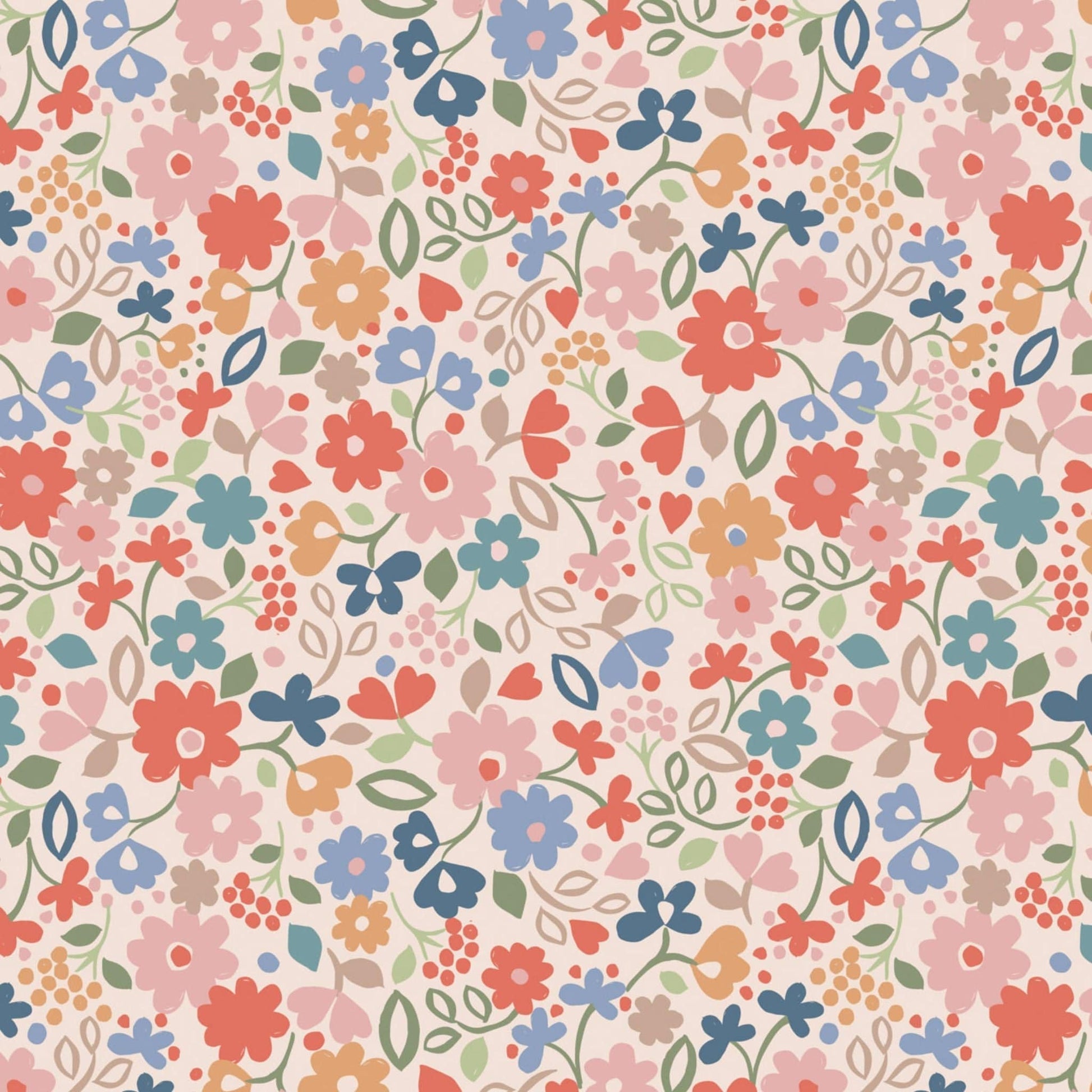 cotton fabric Cushion Panel - Grandmas Quilts - Lewis & Irene