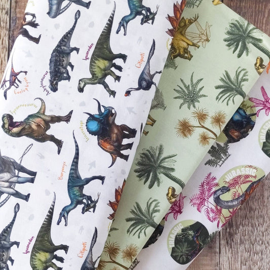 Fabric Dinosaur cotton fabric