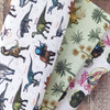 Realistic dinosaur fabrics designed by the Museum of Natural History - Craft Cotton Co