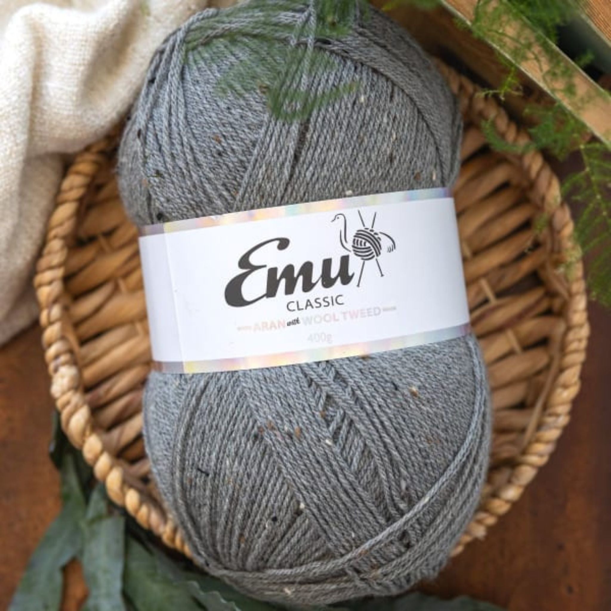 Emu Classic Aran Wool Tweed