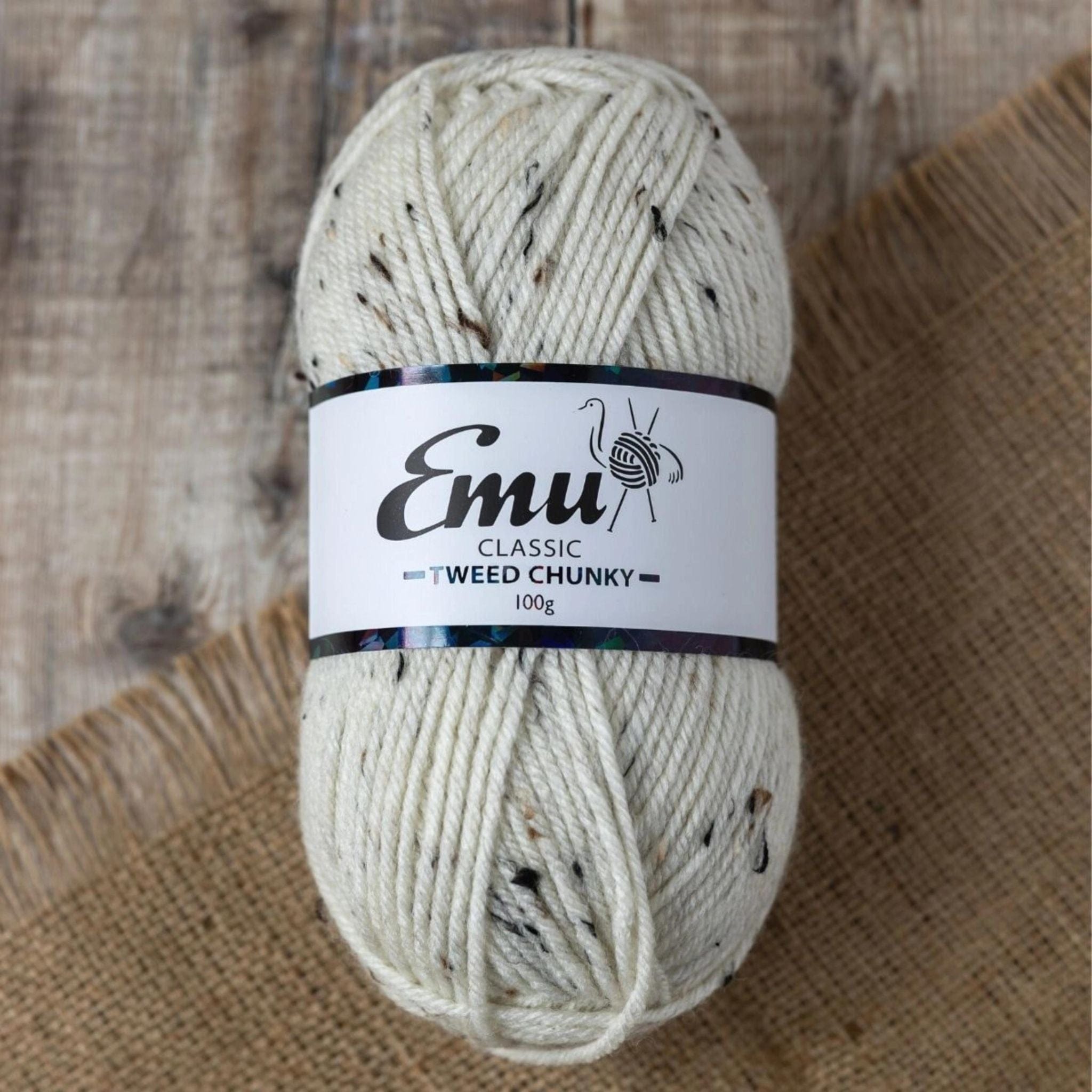 chunky wool Emu Classic Tweed Chunky 100g