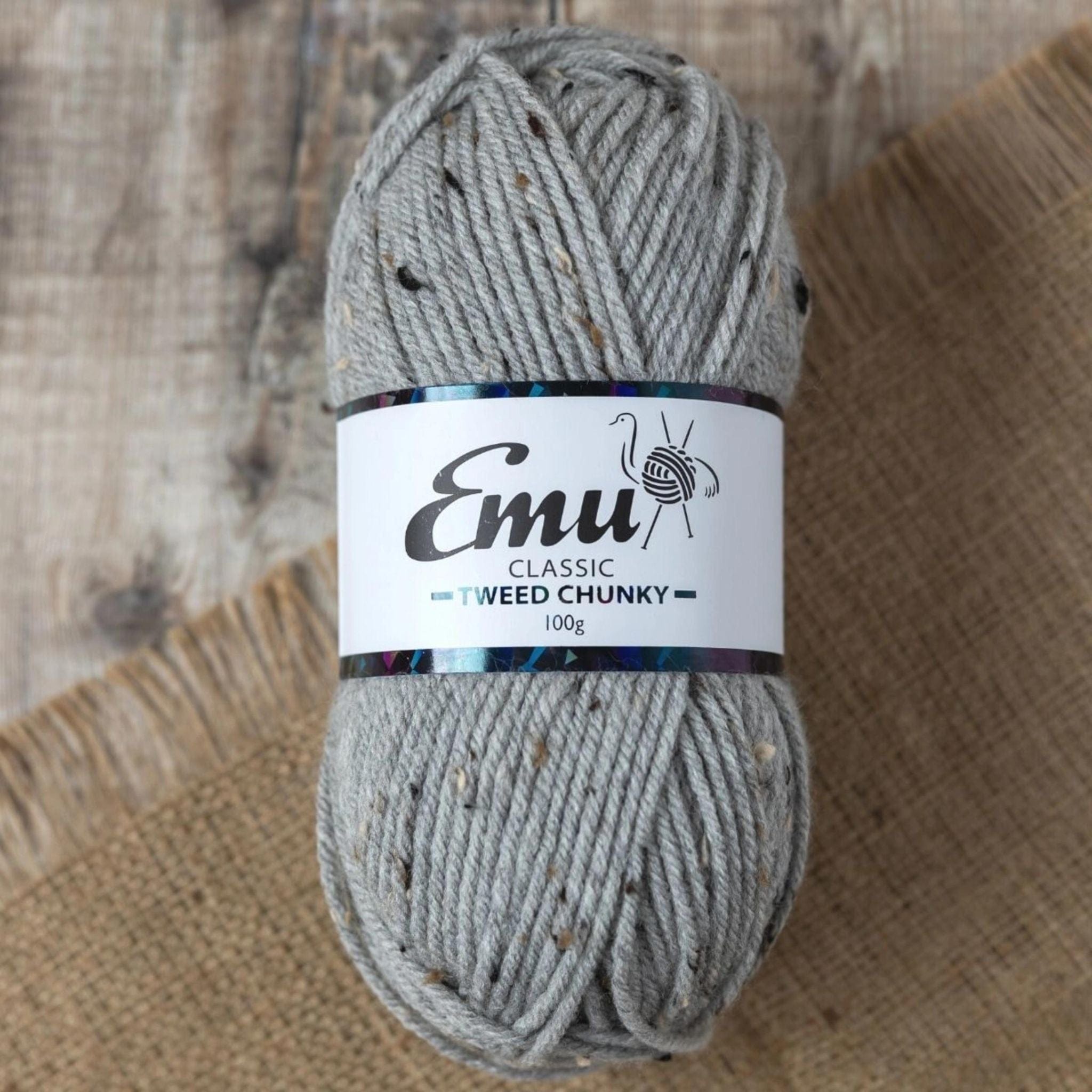 chunky wool Emu Classic Tweed Chunky 100g