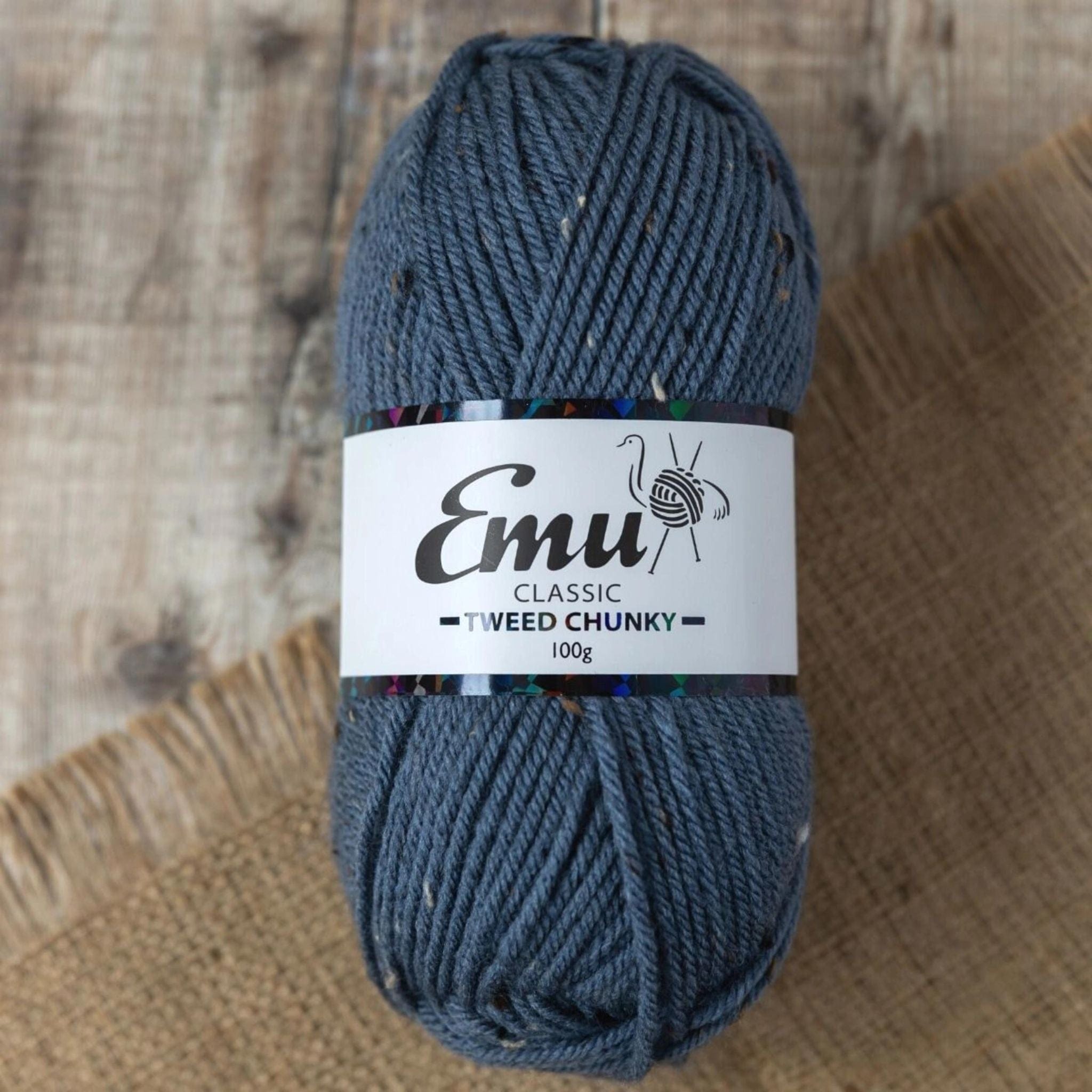 chunky wool Emu Classic Tweed Chunky 100g