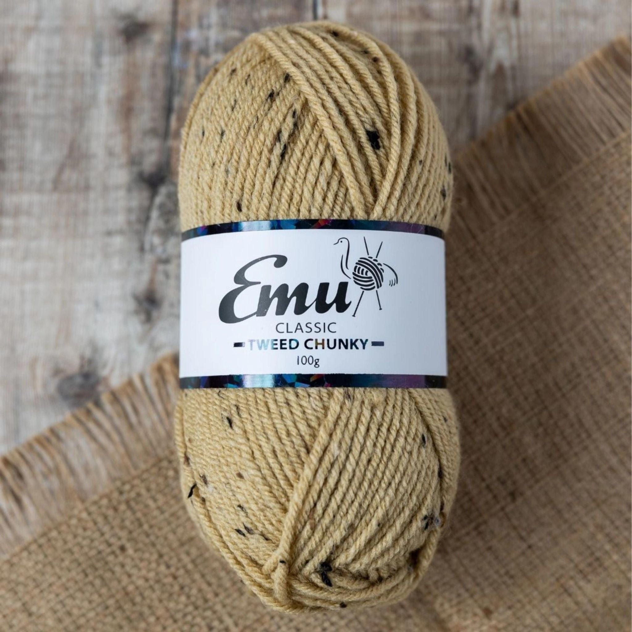 chunky wool Emu Classic Tweed Chunky 100g