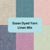 Essex dyed yarn linen mix