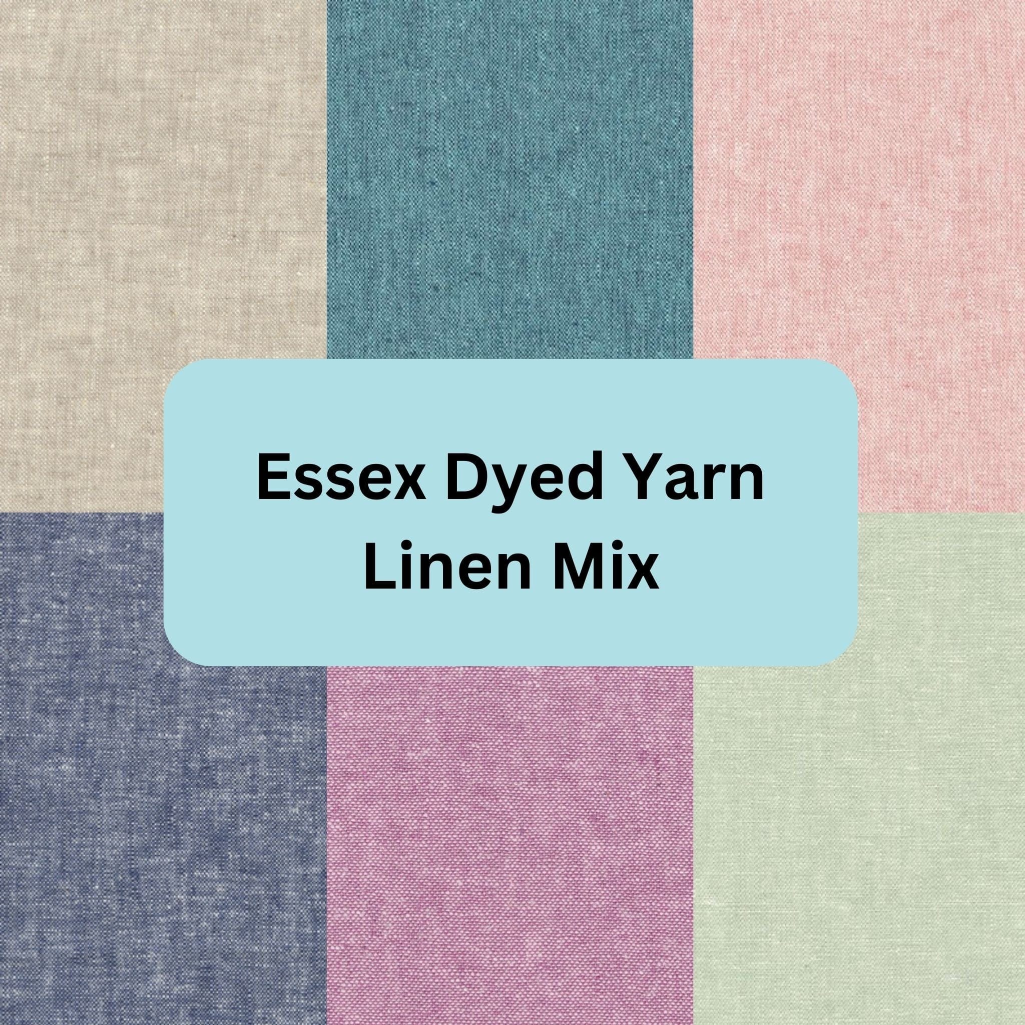 Fabric Essex Yarn Dyed Linen Mix - Robert Kaufman