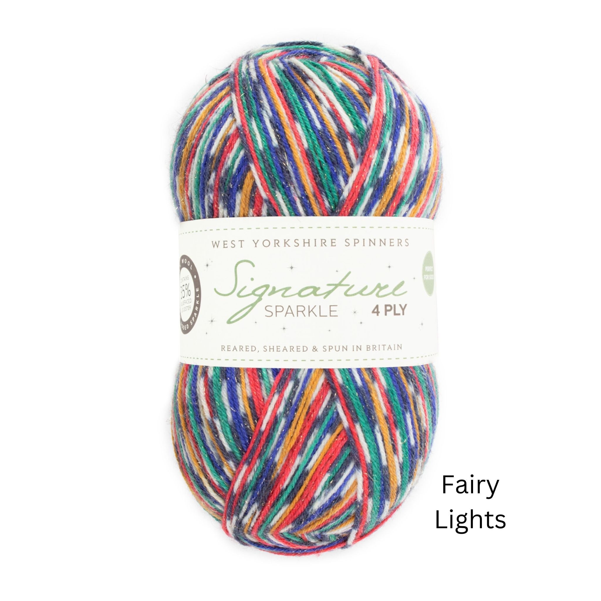 West Yorkshire Spinners Signature Sparkle 4 ply yarn