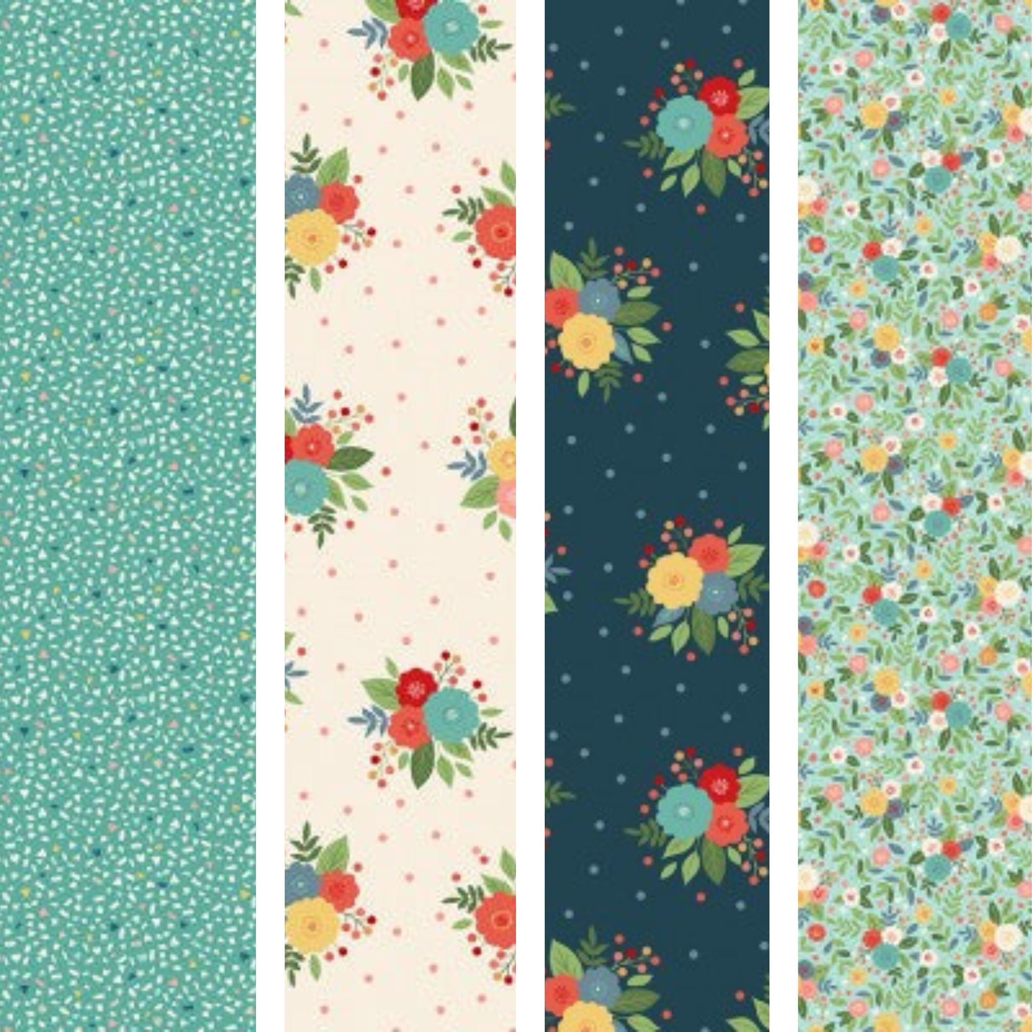 Fat Quarter Bundle - Amelia - Makower