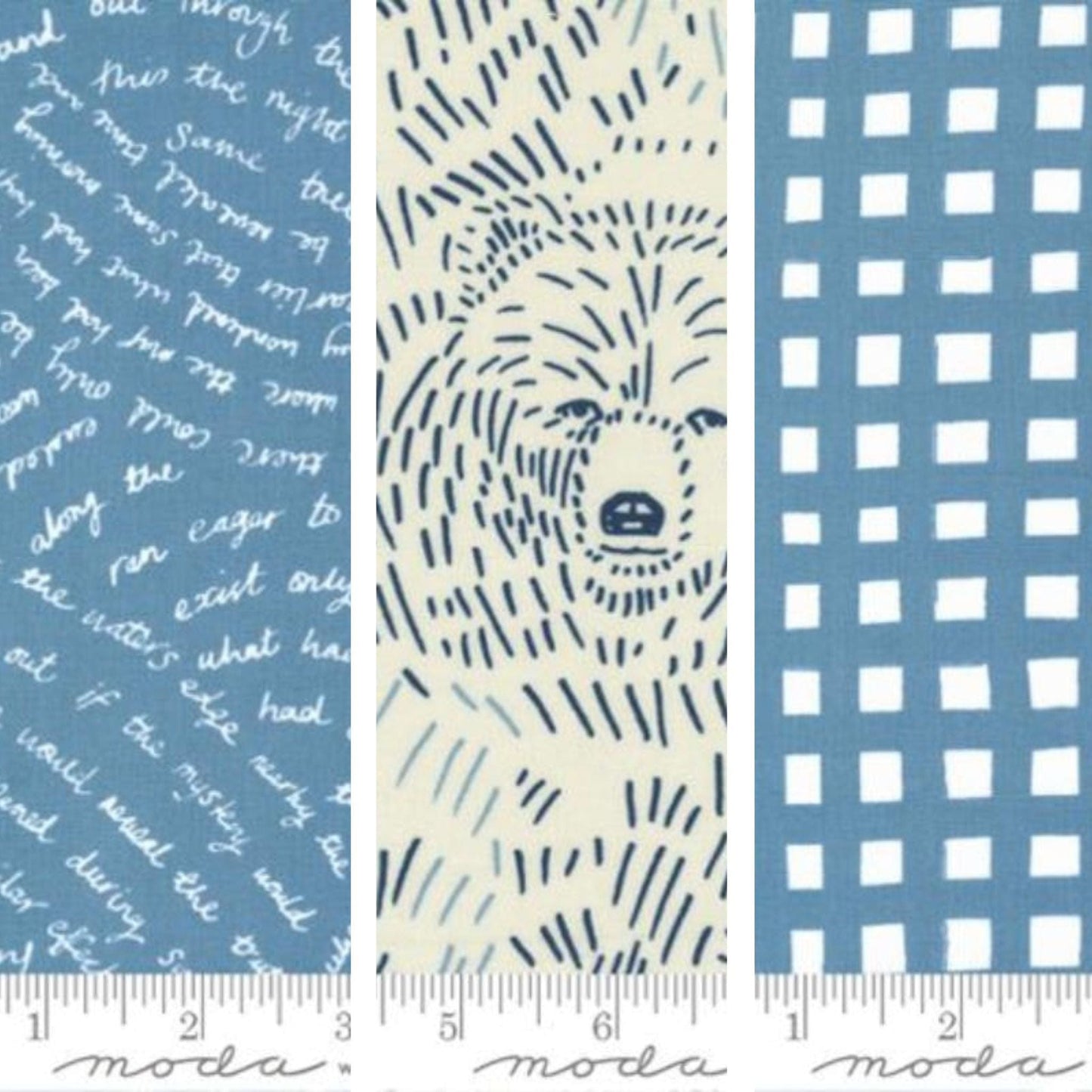 cotton fabric Fat Quarter Bundle - Marigold - Moda