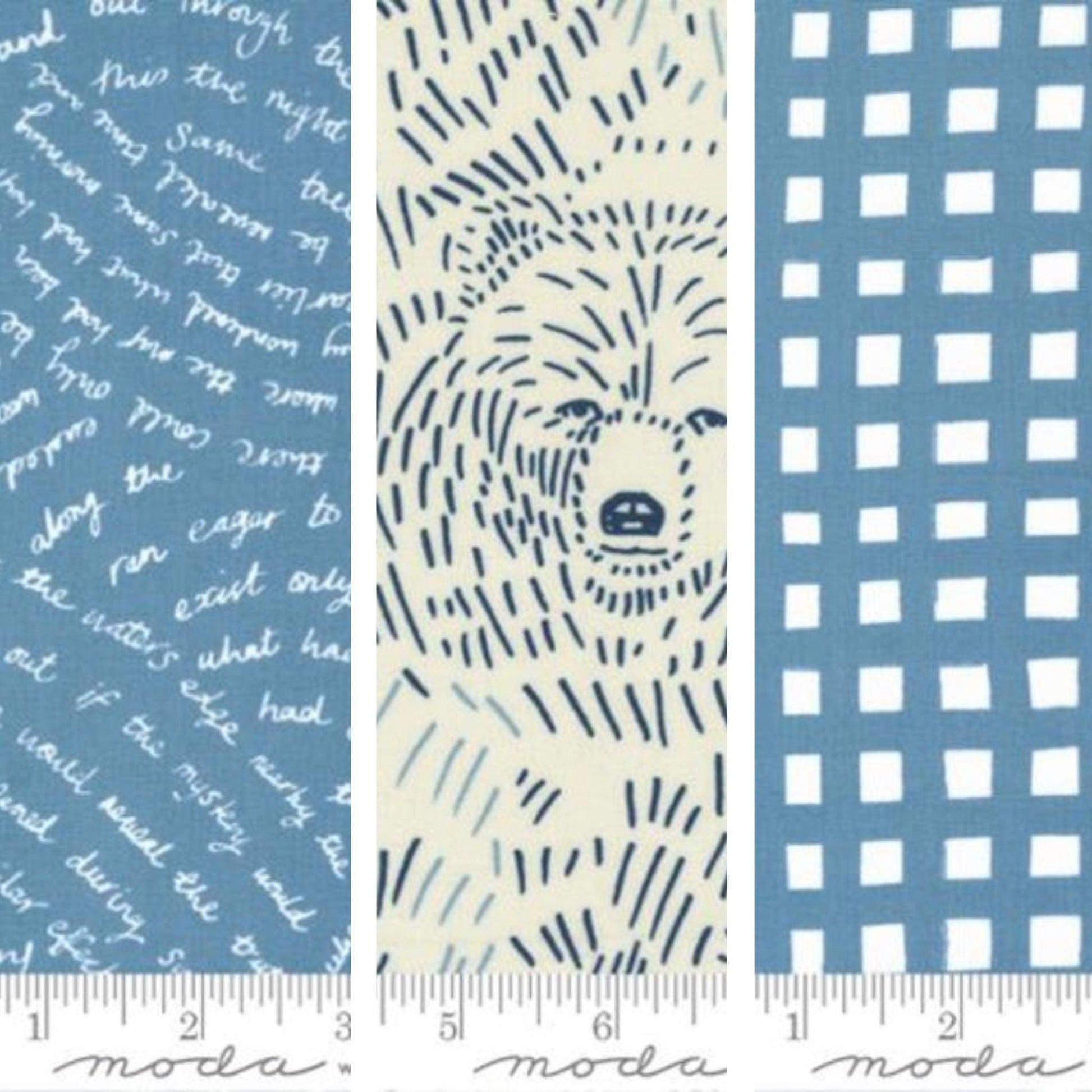 cotton fabric Fat Quarter Bundle - Marigold - Moda