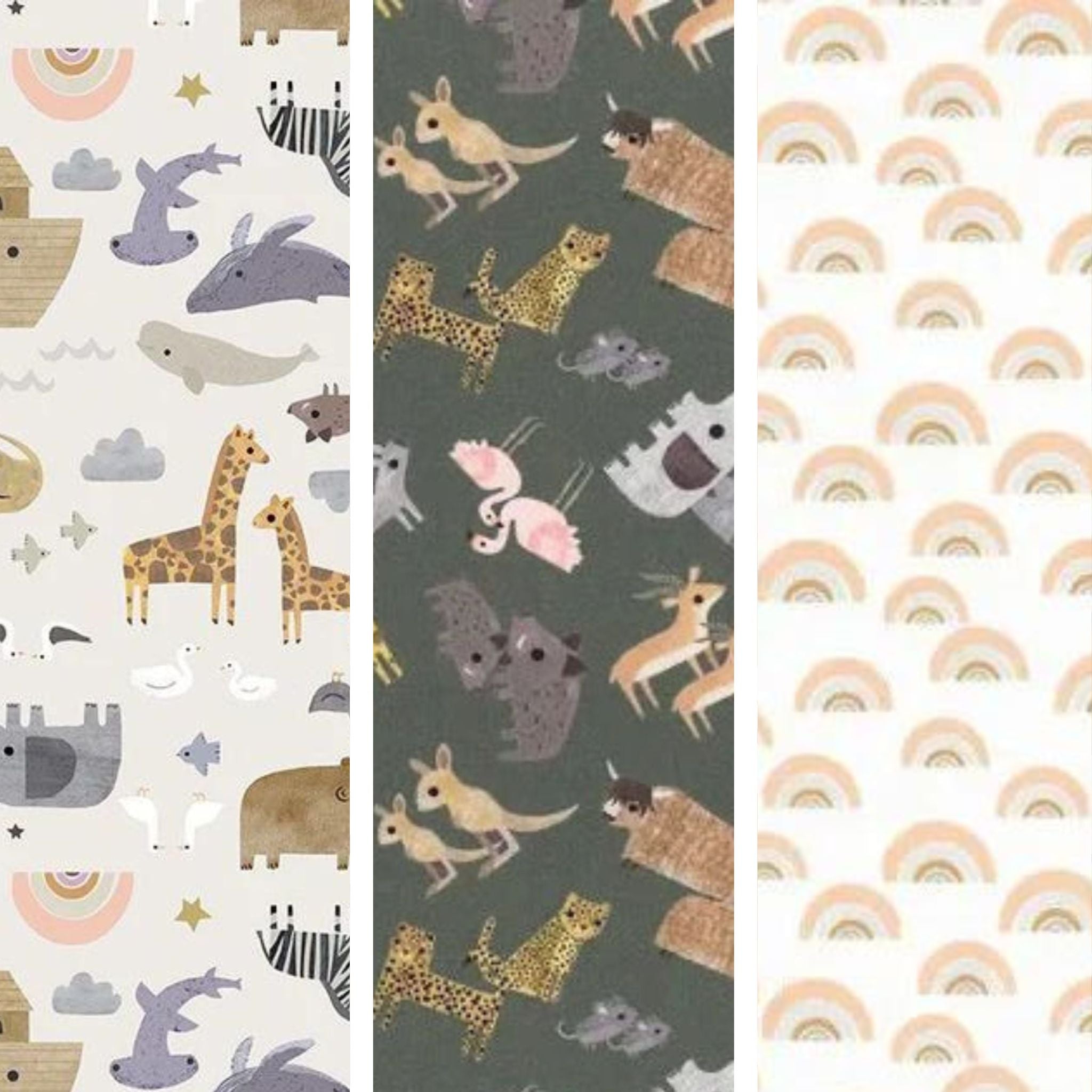 Fat Quarter Bundle - Noah's Ark - Dear Stella