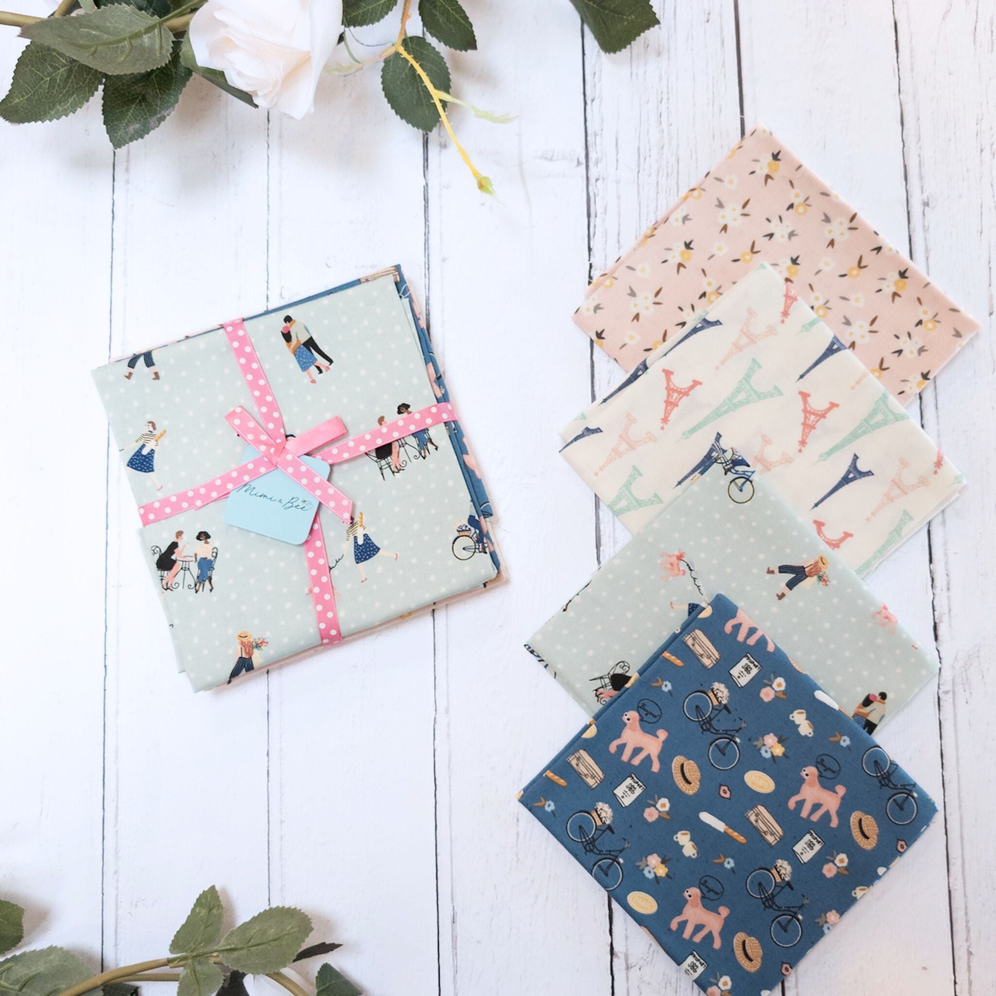 Fat quarter bundle - Saturday in Paris - Riley Blake