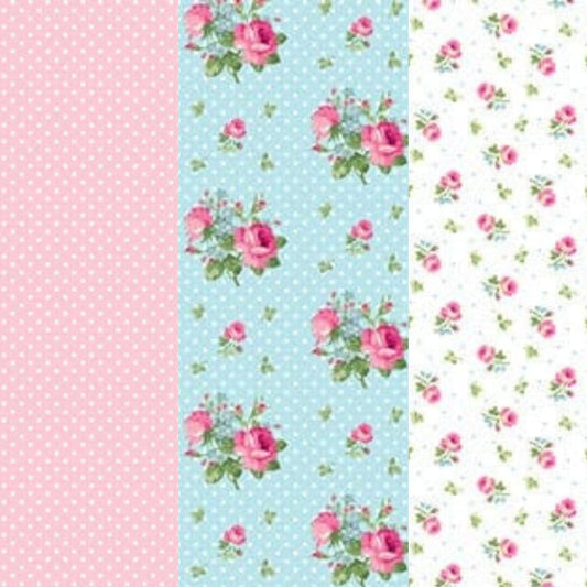 fabric Fat Quarter Bundle - Tea for Two - Northcott