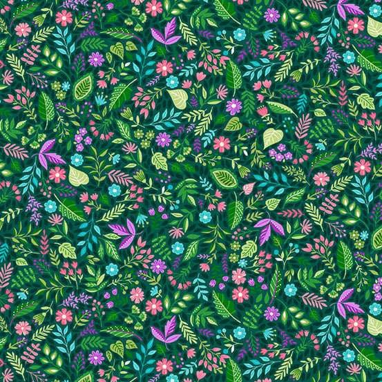 cotton fabric Fat Quarter Bundle x 25 - Tropica - Makower