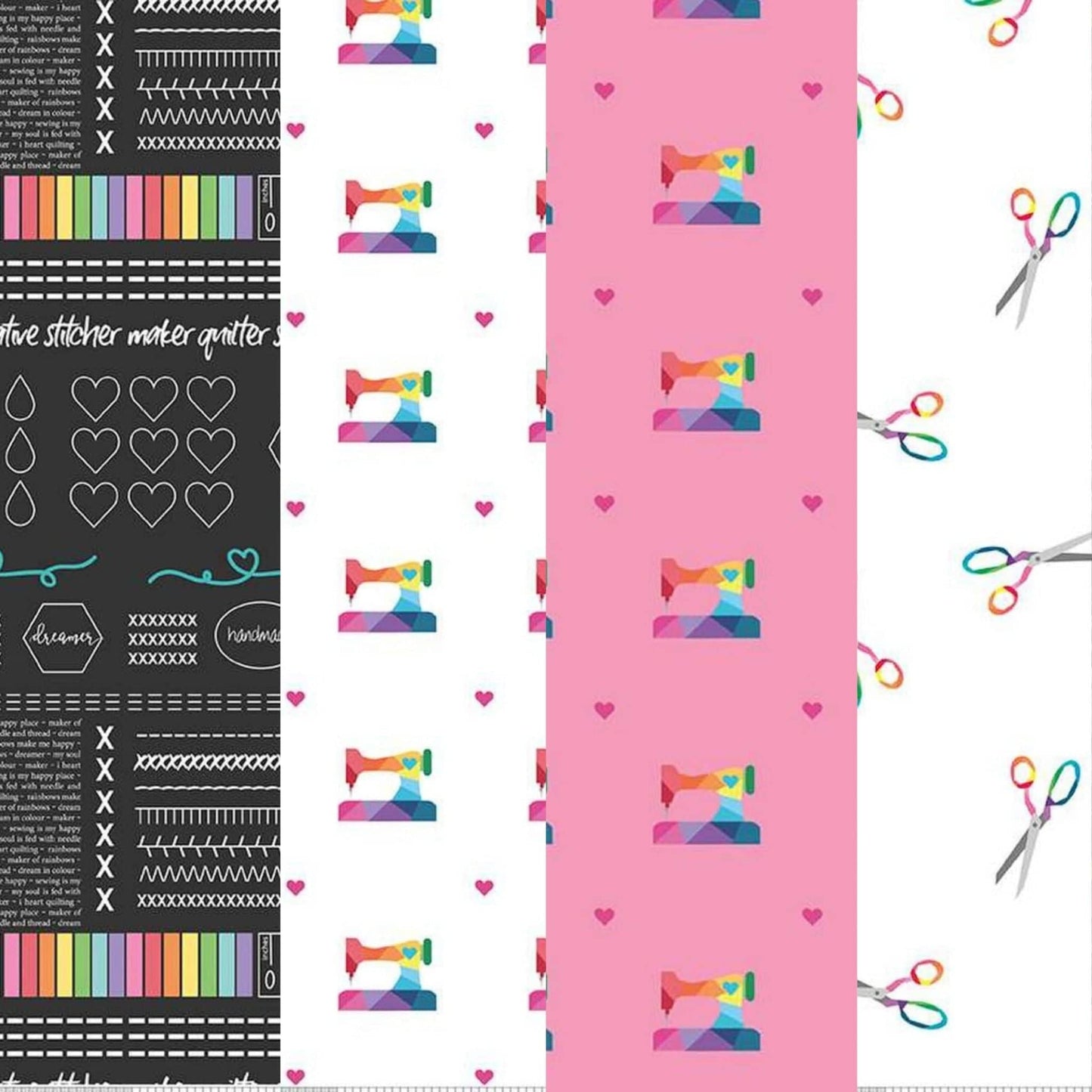 Fabric Fat Quarter Bundle x 4 - Make - Riley Blake