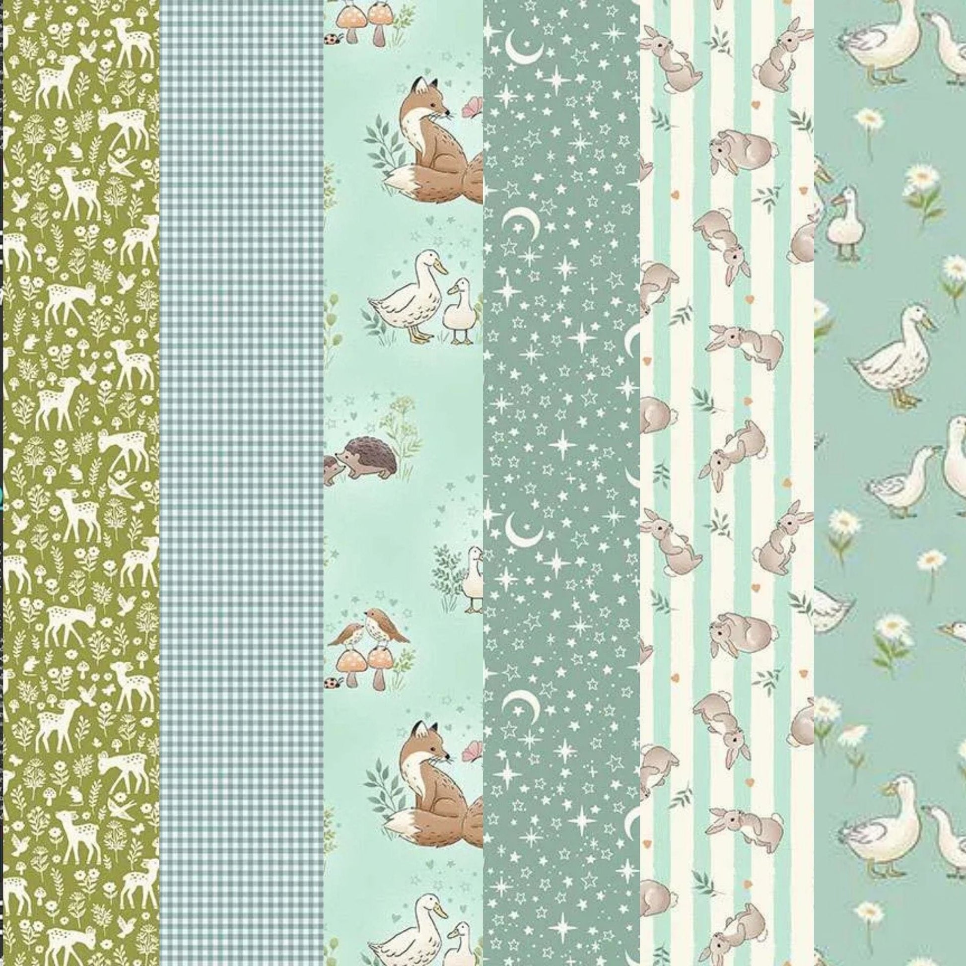 fat quarter bundle Fat quarter bundle x 6 - Little Ones by Makower 1