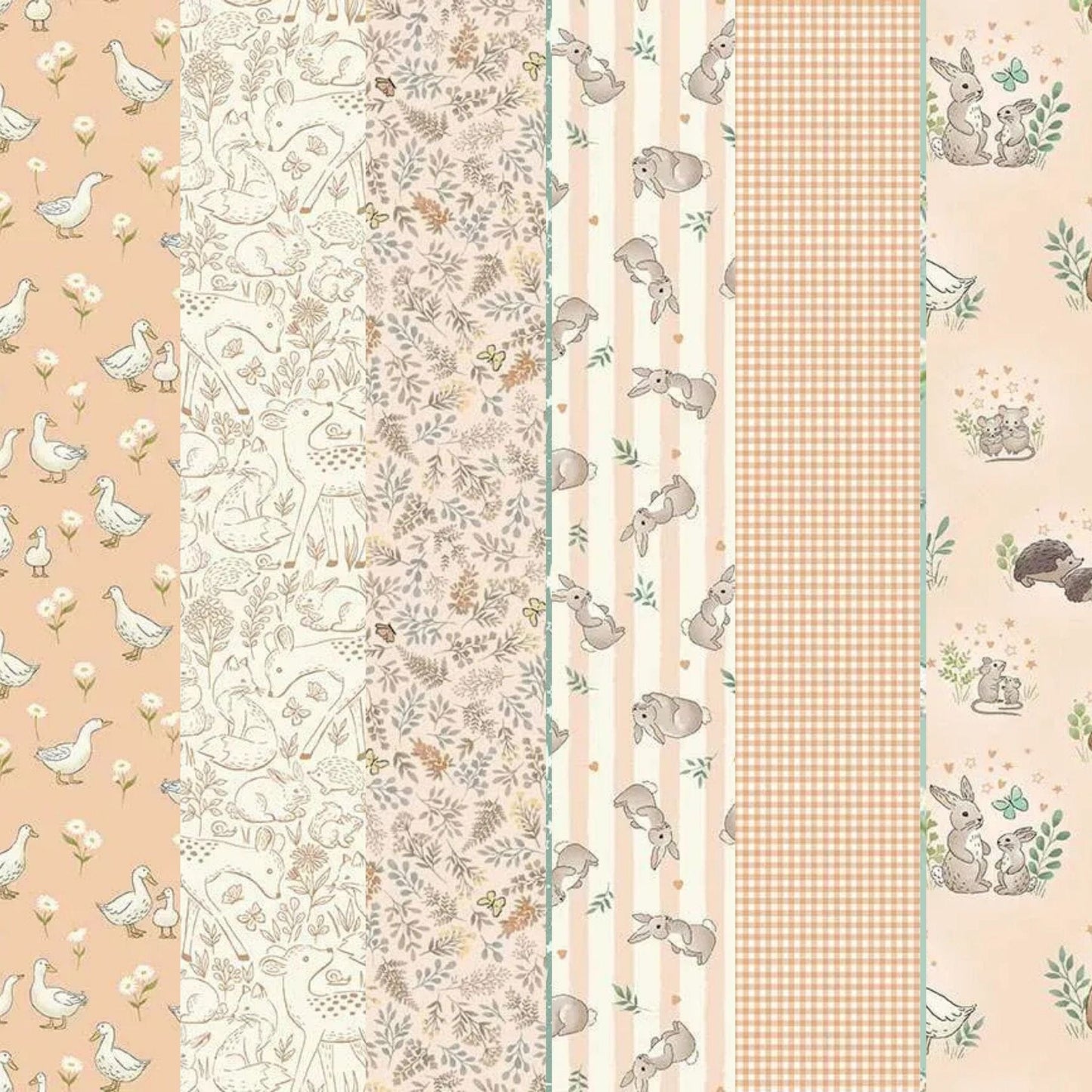 fat quarter bundle Fat quarter bundle x 6 - Little Ones by Makower 3