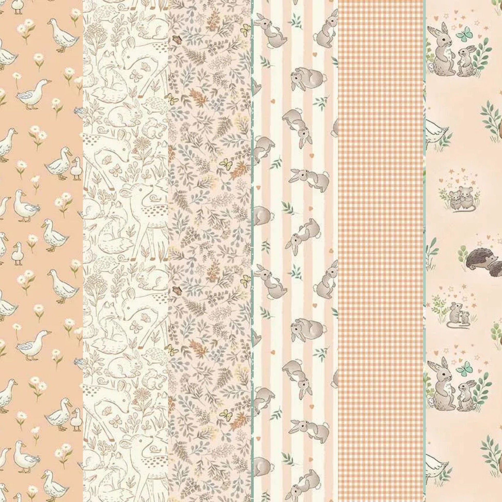 fat quarter bundle Fat quarter bundle x 6 - Little Ones by Makower 3