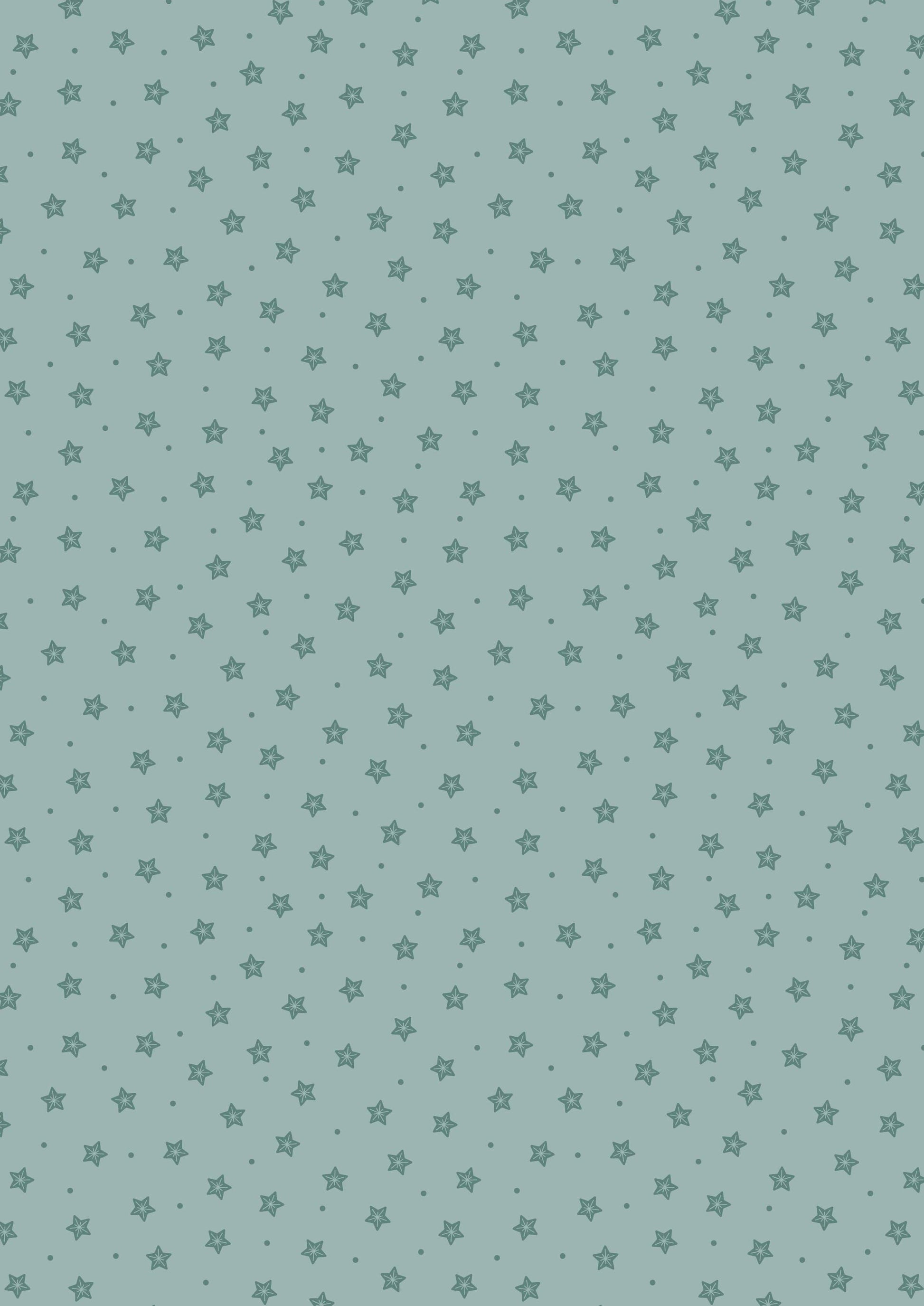 Fabric Fat quarter bundle x 7 - Gingerbread Season by Lewis & Irene