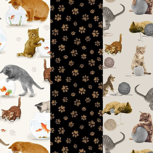 fat quarter bundle Fat Quarter Bundle - You had me at meow-Timeless Treasures