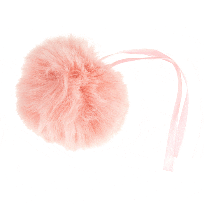 Pom Pom Faux fur hat Pom Pom - 11cm