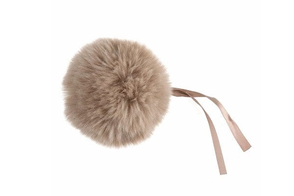 Pom Pom Faux fur hat Pom Pom - 11cm